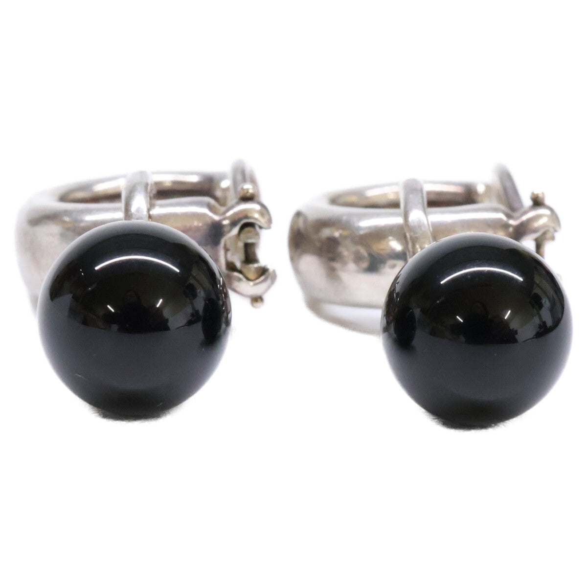 TIFFANY&Co. Tiffany 925 Onyx Earrings