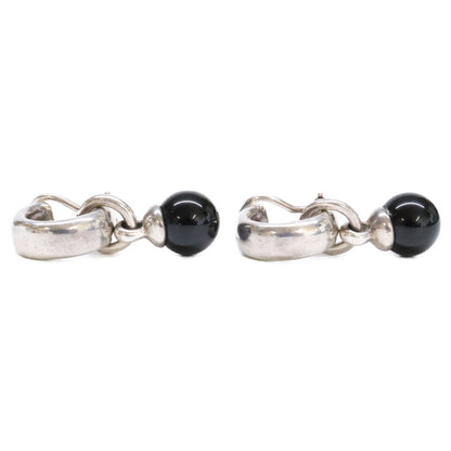 TIFFANY&Co. Tiffany 925 Onyx Earrings