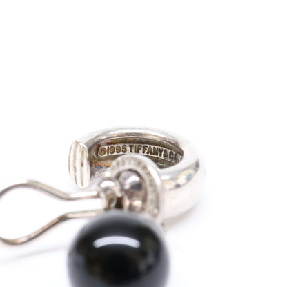 TIFFANY&Co. Tiffany 925 Onyx Earrings
