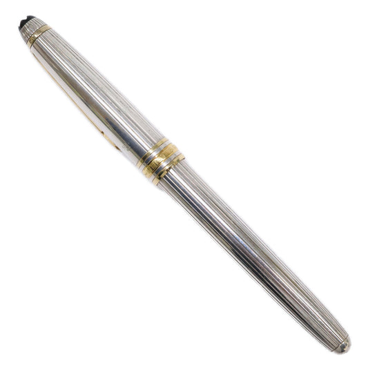 MONTBLANC モンブラン ソリテール マイスターシュテュック 万年筆 シルバー925 ペン先18K 文房具