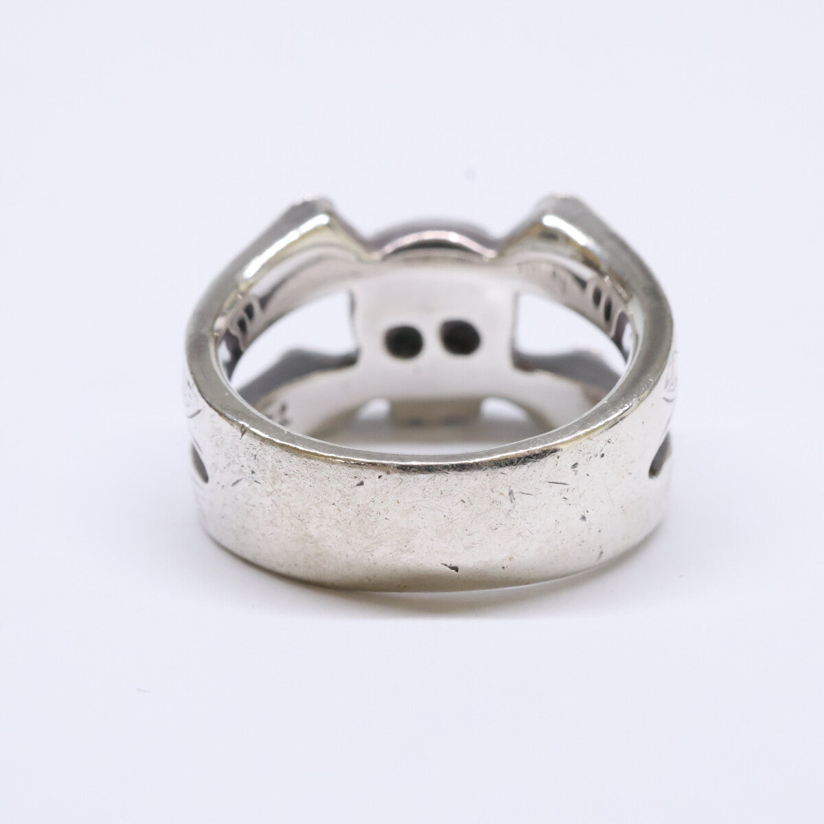 Loree Rodkin 925 Skull Cubic Zirconia Ring