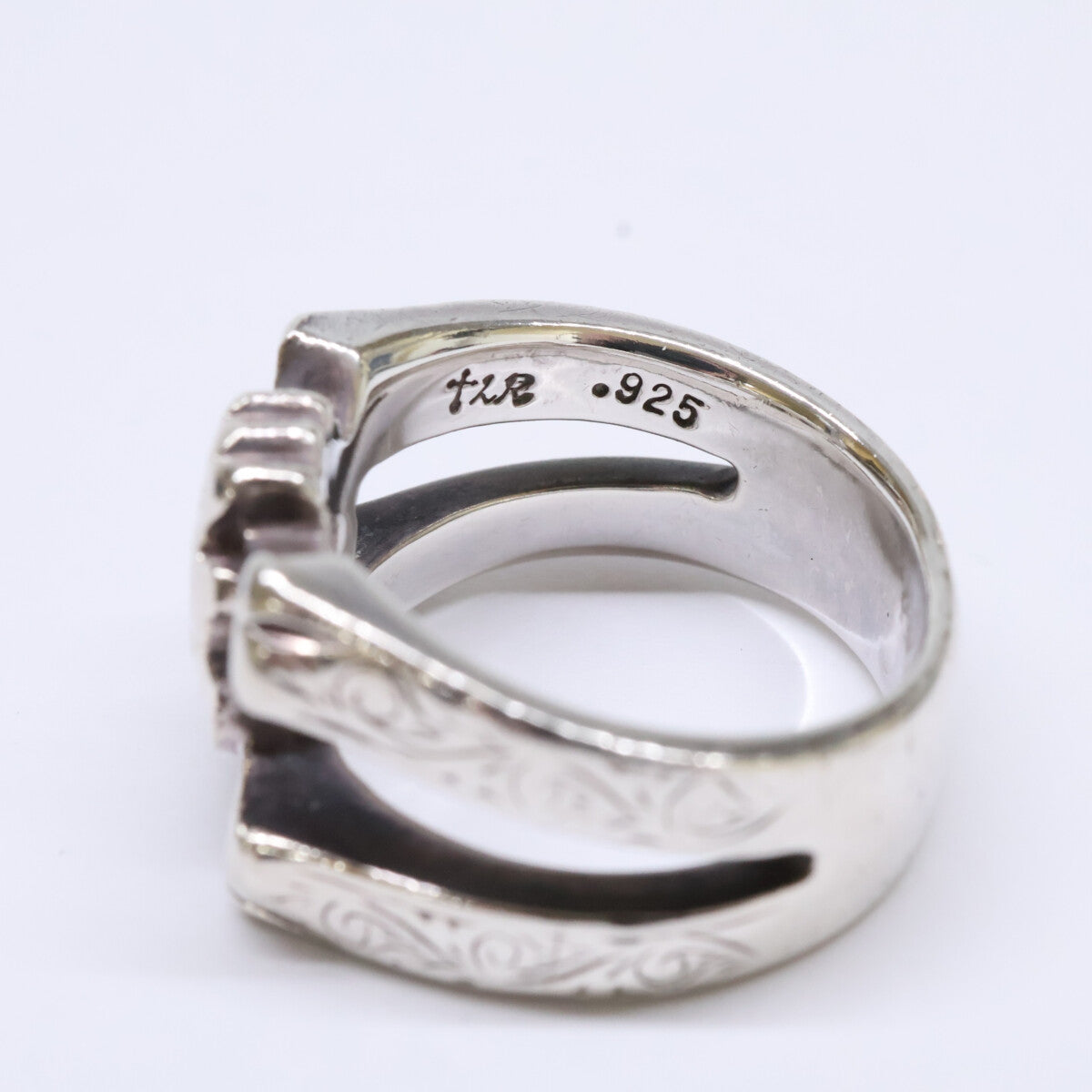 Loree Rodkin 925 Skull Cubic Zirconia Ring