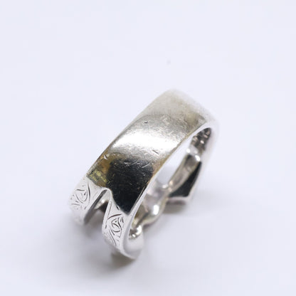 Loree Rodkin 925 Skull Cubic Zirconia Ring
