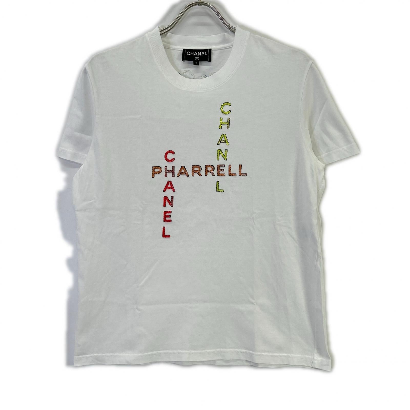 CHANEL シャネル ファレル ウィリアムス Pharrell Williams ビーズロゴ P61052 Tシャツ トップス