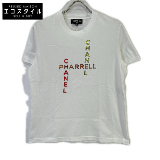 CHANEL シャネル ファレル ウィリアムス Pharrell Williams ビーズロゴ P61052 Tシャツ トップス