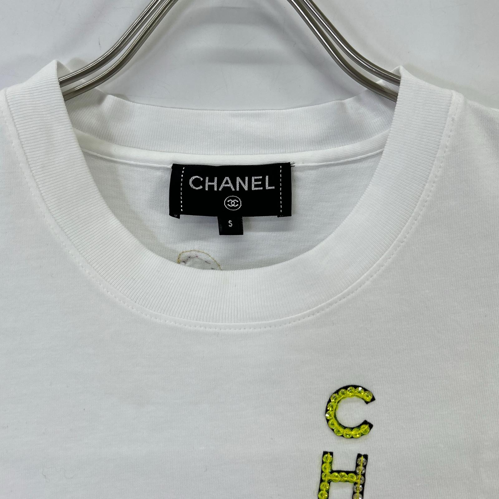 CHANEL シャネル ファレル ウィリアムス Pharrell Williams ビーズロゴ P61052 Tシャツ トップス