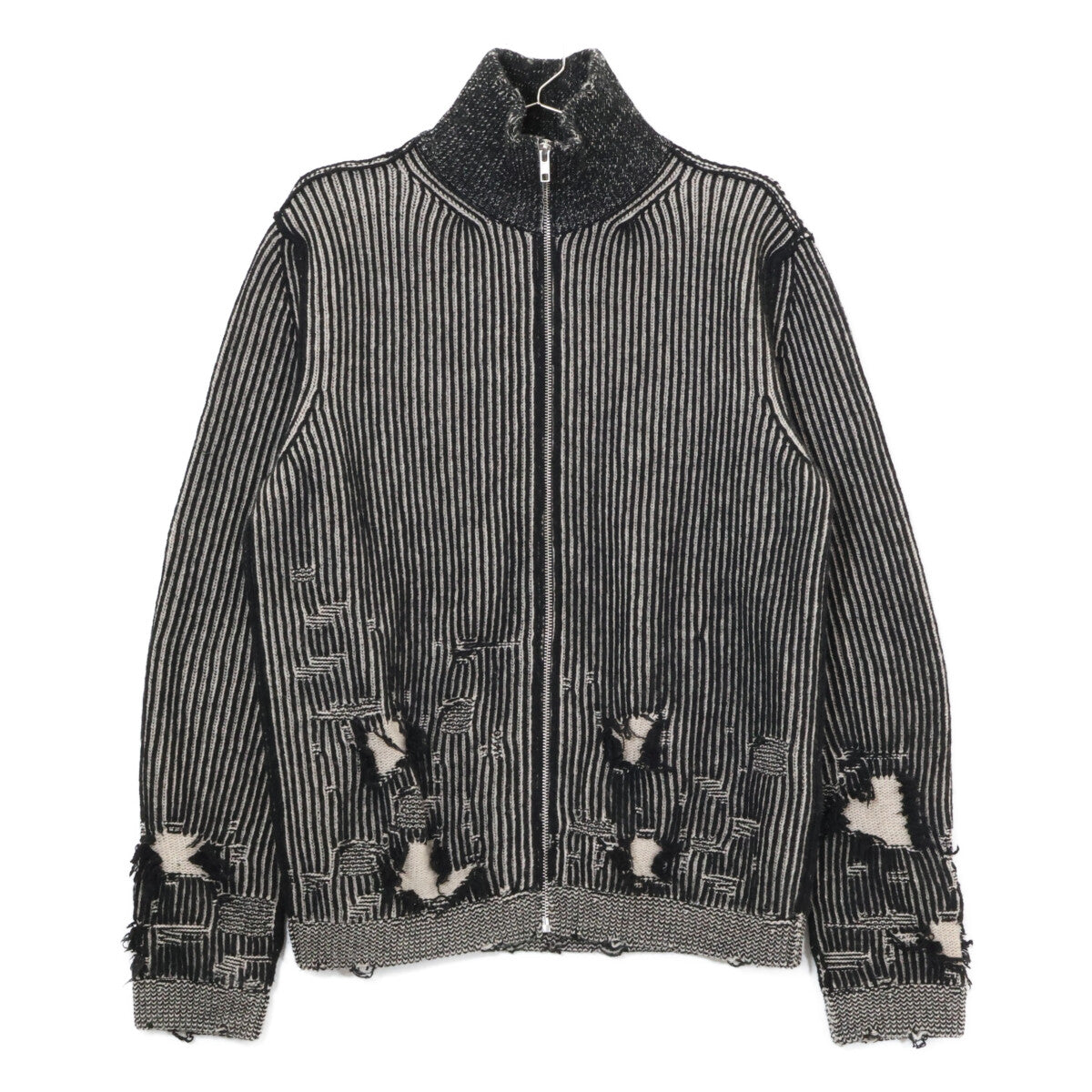 MM6 エムエムシックス 24年 SH2AM0016 MM Gauge 7 Zip Up Cardigan ジャケット