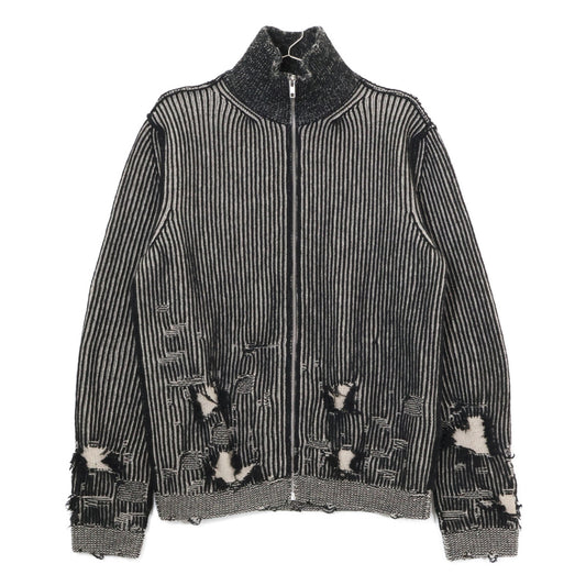 MM6 Maison Margiela 24年 SH2AM0016 MM Gauge 7 拉链开衫夹克