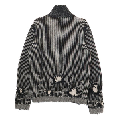 MM6 エムエムシックス 24年 SH2AM0016 MM Gauge 7 Zip Up Cardigan ジャケット