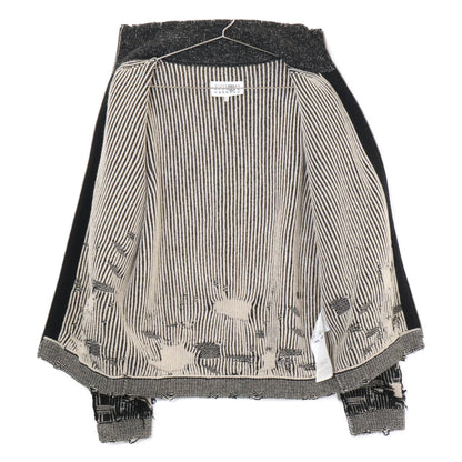MM6 エムエムシックス 24年 SH2AM0016 MM Gauge 7 Zip Up Cardigan ジャケット