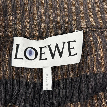LOEWE ロエベ 1719739 リネン ボーダー ドローコード イージーパンツ ボトムス