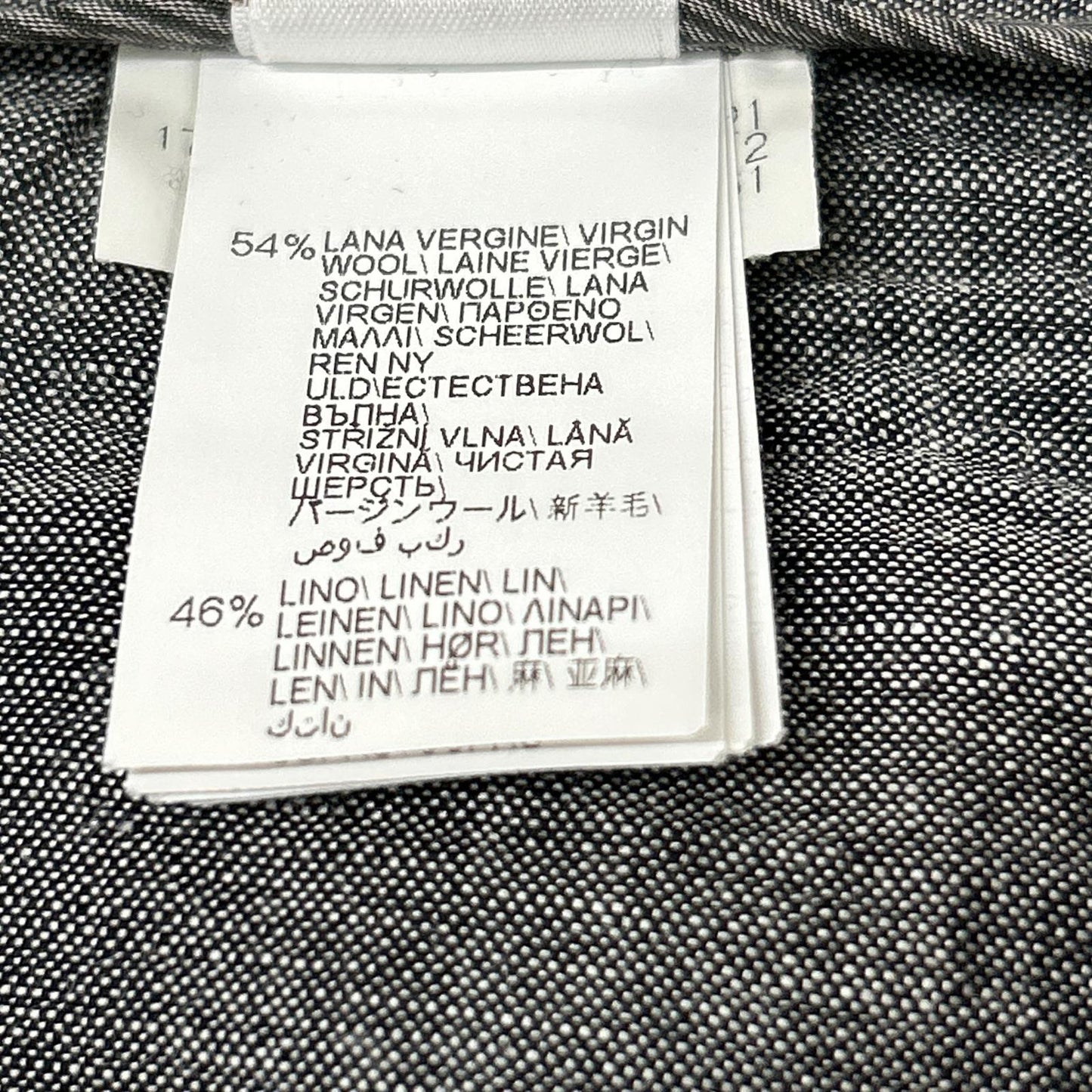 BRUNELLO CUCINELLI ブルネロクチネリ グレー リネン 8分丈パンツ ボトムス
