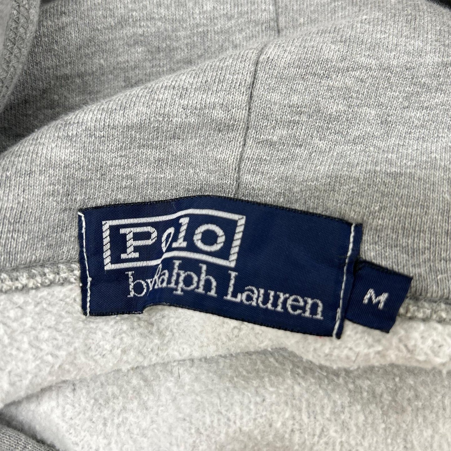 POLObyRalphLauren ポロラルフローレン 90s　K-SWISS　グレー ロゴ パーカー トップス