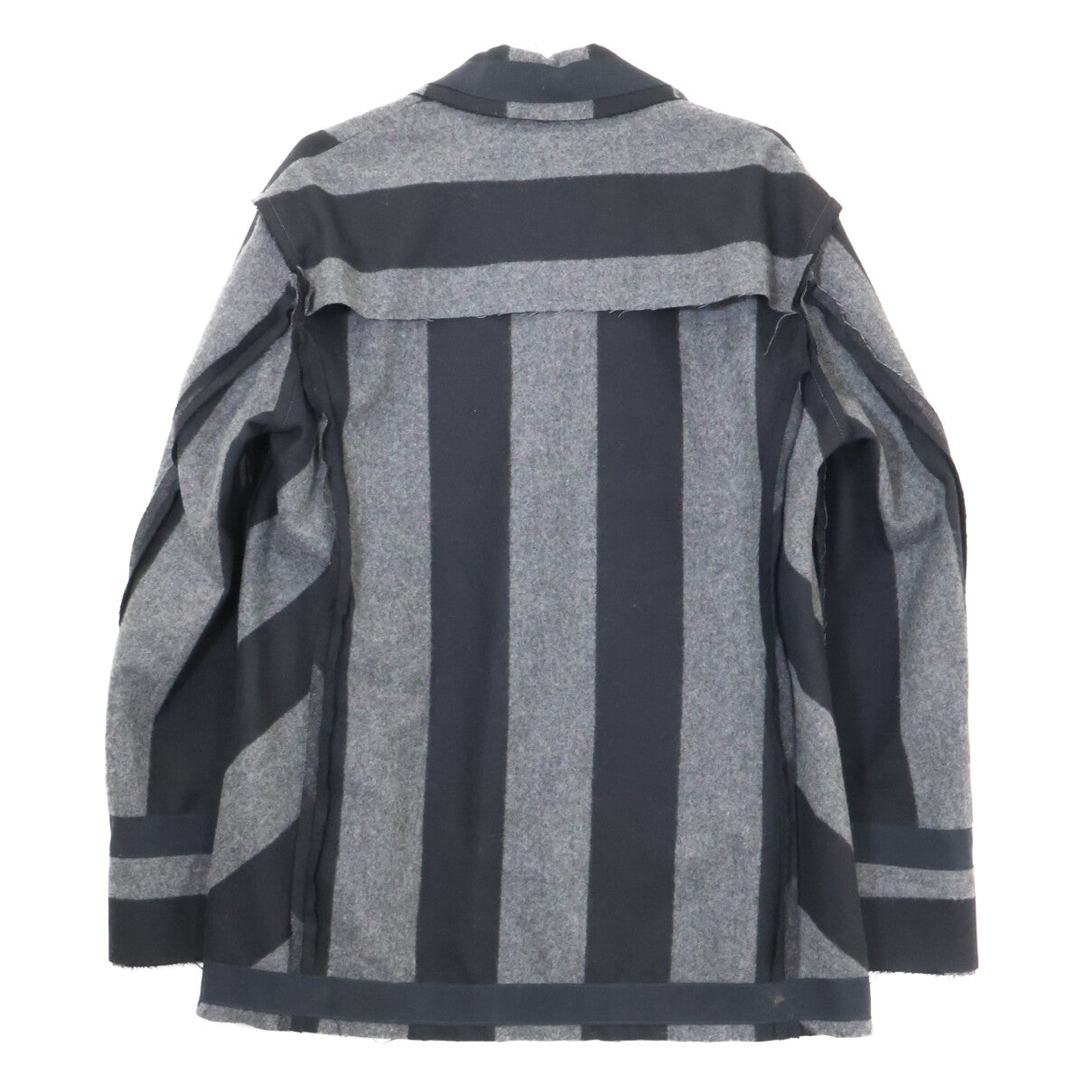 Vivienne Westwood MAN ヴィヴィアンウエストウッドマン VW-LP-78243 ブラック/グレー変形 3つボタンセットアップ スーツ セットアップ
