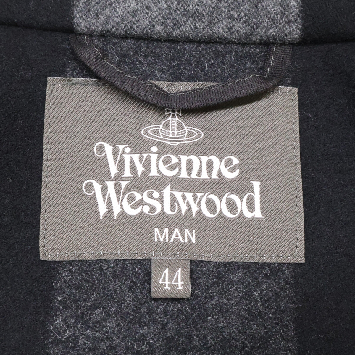 Vivienne Westwood MAN ヴィヴィアンウエストウッドマン VW-LP-78243 ブラック/グレー変形 3つボタンセットアップ スーツ セットアップ