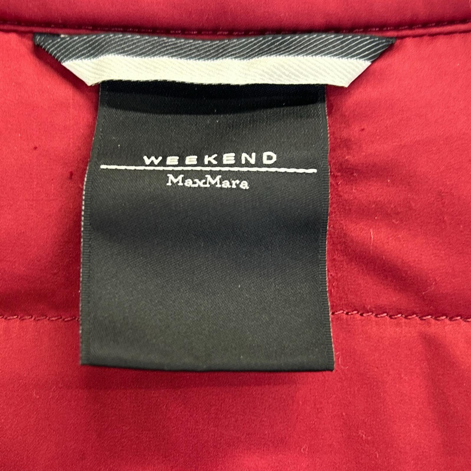Max MaraWEEKEND マックスマーラウィークエンド レッド ライトダウンジャケット ジャケット