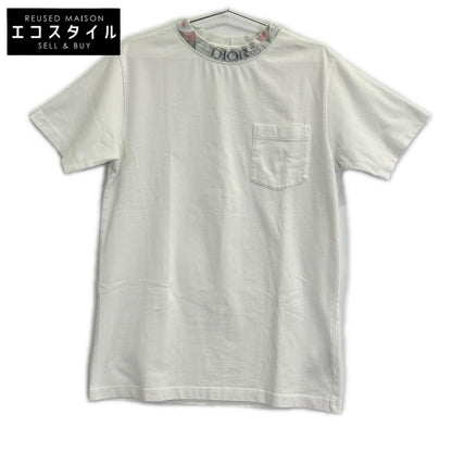 Dior HOMME ディオールオム 383J644A0554 ネックデザイン刺繍ロゴ 胸ポケットTシャツ トップス
