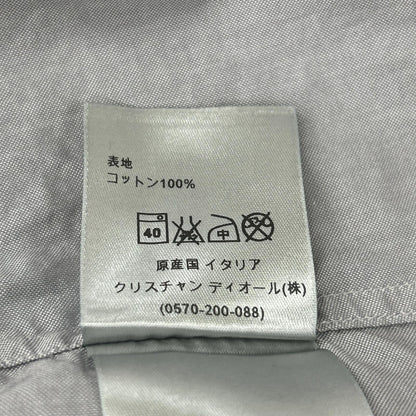 Dior HOMME ディオールオム 433C529Y3251 CD刺繍 ドレスシャツ グレー トップス