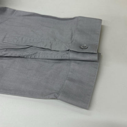 Dior HOMME ディオールオム 433C529Y3251 CD刺繍 ドレスシャツ グレー トップス