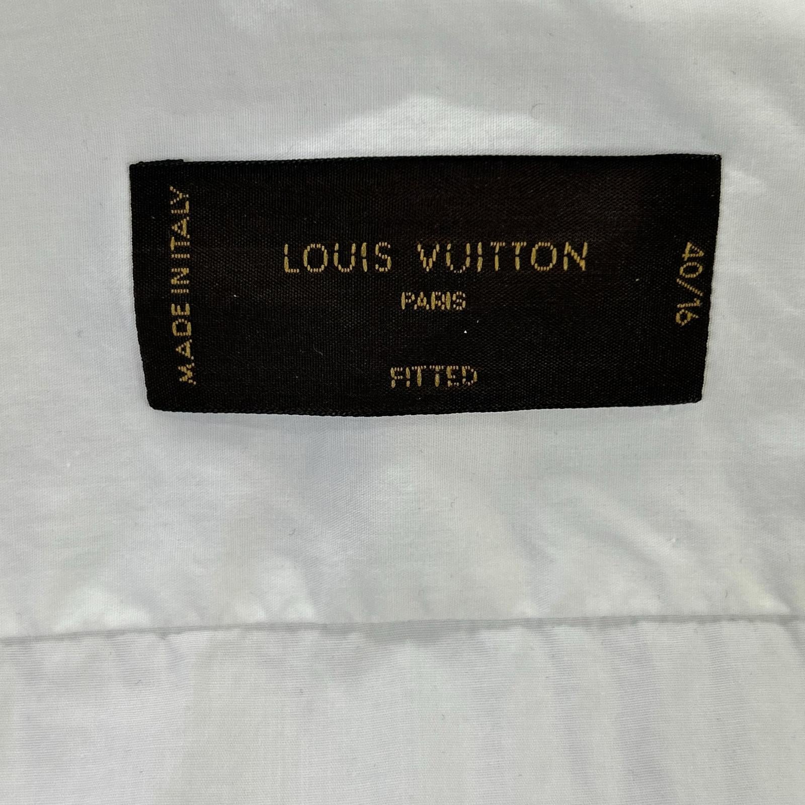 LOUIS VUITTON ルイヴィトン ホワイト ドレスシャツ トップス