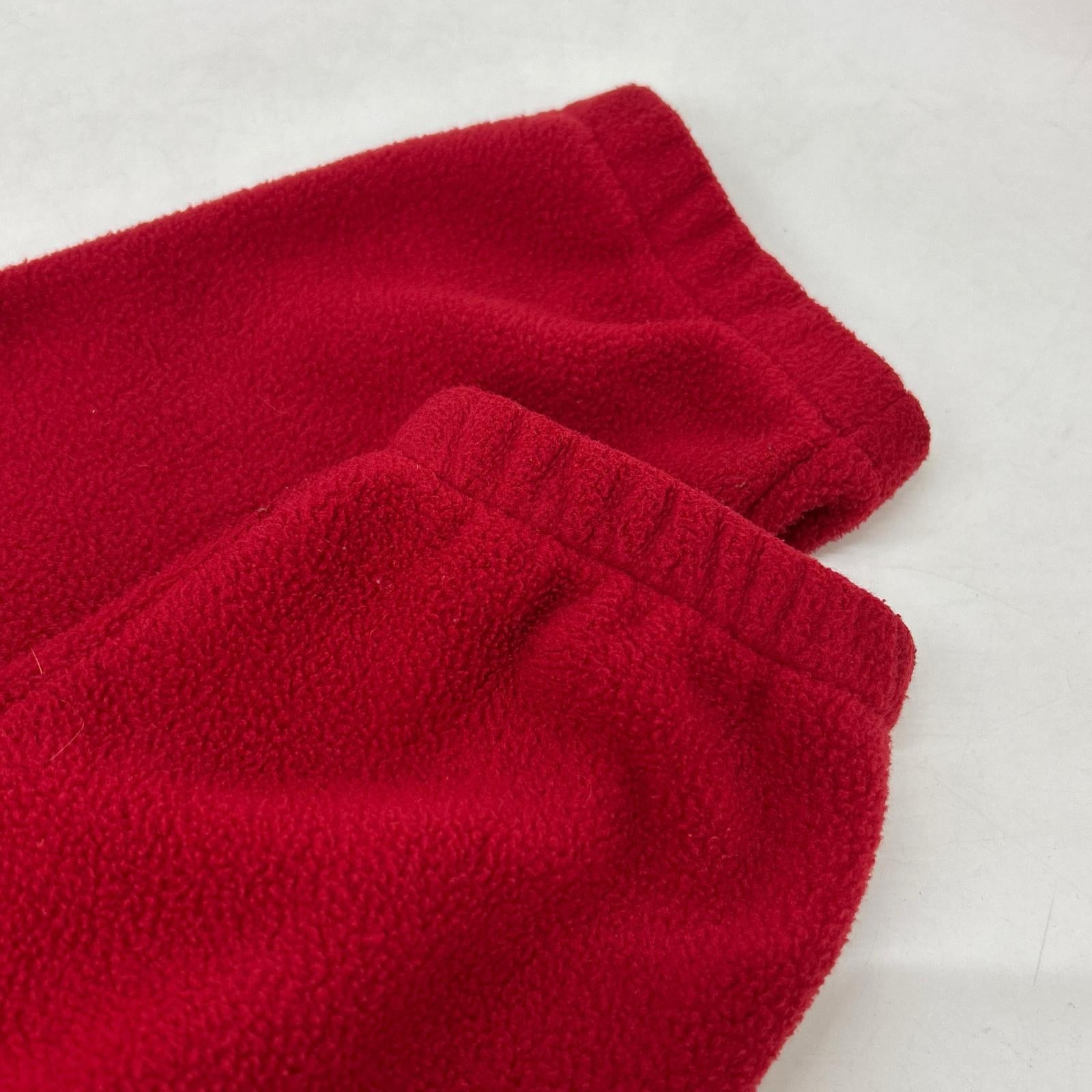 POLO RALPH LAUREN ポロ ラルフローレン 90S レッド フリース スイングトップ トップス