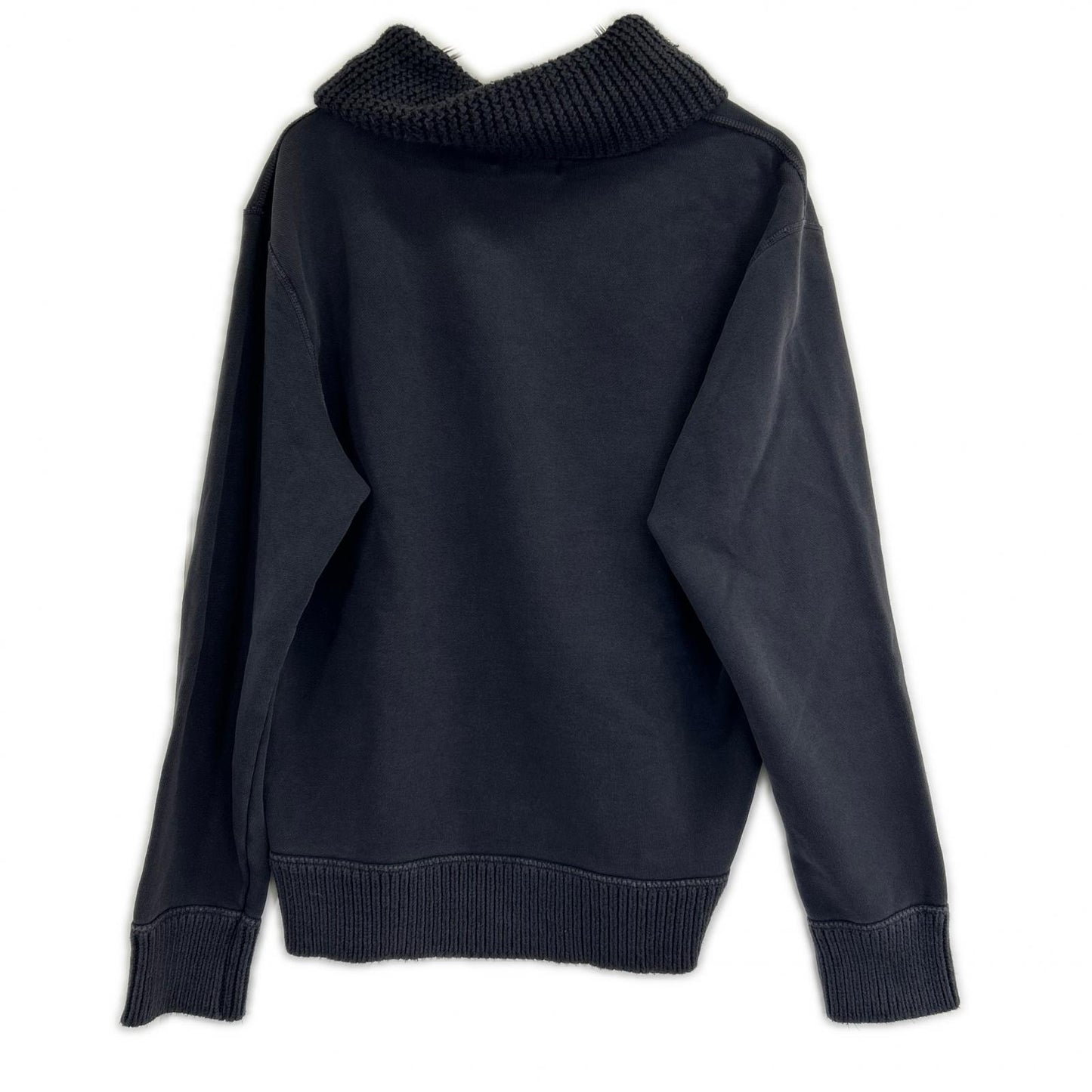 RRL ダブルアールエル ネイビー スウェット ショールカラー トップス