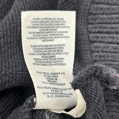 RRL ダブルアールエル ネイビー スウェット ショールカラー トップス