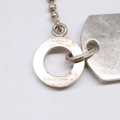 GUCCI グッチ AG925 クレスト ドッグタグ トグル ボールチェーン ネックレス