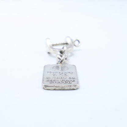 TIFFANY&Co. ティファニー インゴット&シャックル キーリング sv999 キーホルダー