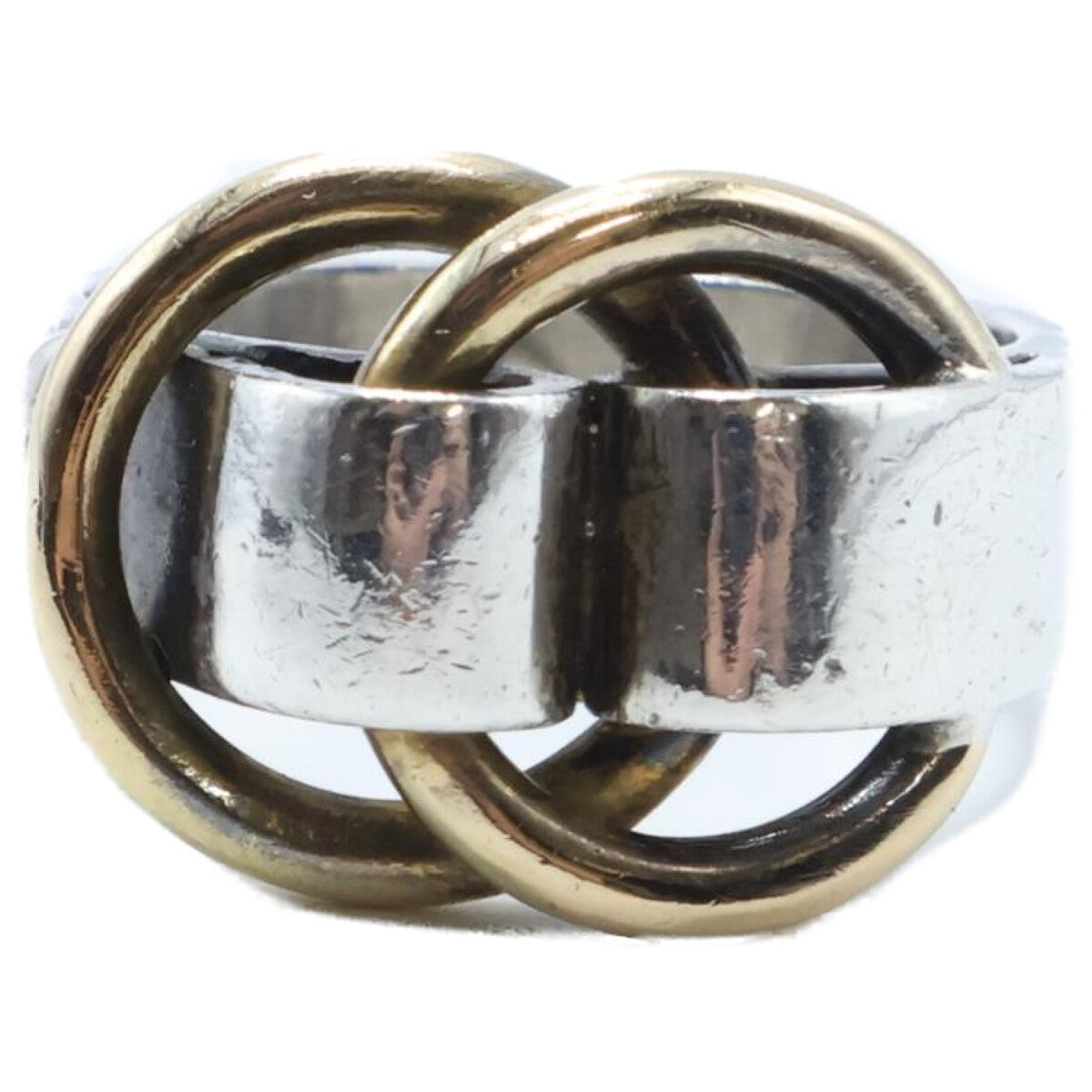 HERMES Douzanau Ring SV925/750 Ring Finger Ring