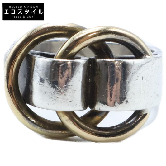 HERMES Douzanau Ring SV925/750 Ring Finger Ring
