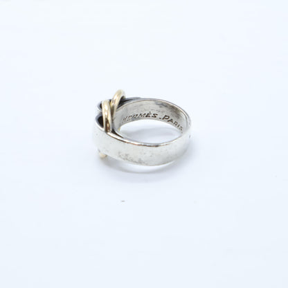 HERMES Douzanau Ring SV925/750 Ring Finger Ring