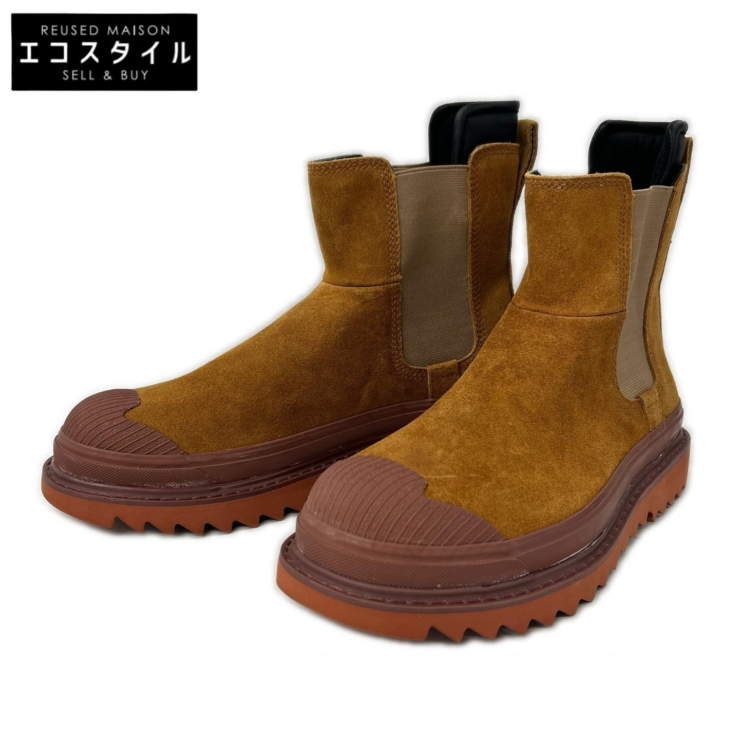 DIESEL ディーゼル 【新品】Y02701 PS895 T2157 H-SHIROKI CHE スエード サイドゴア ブーツ シューズ
