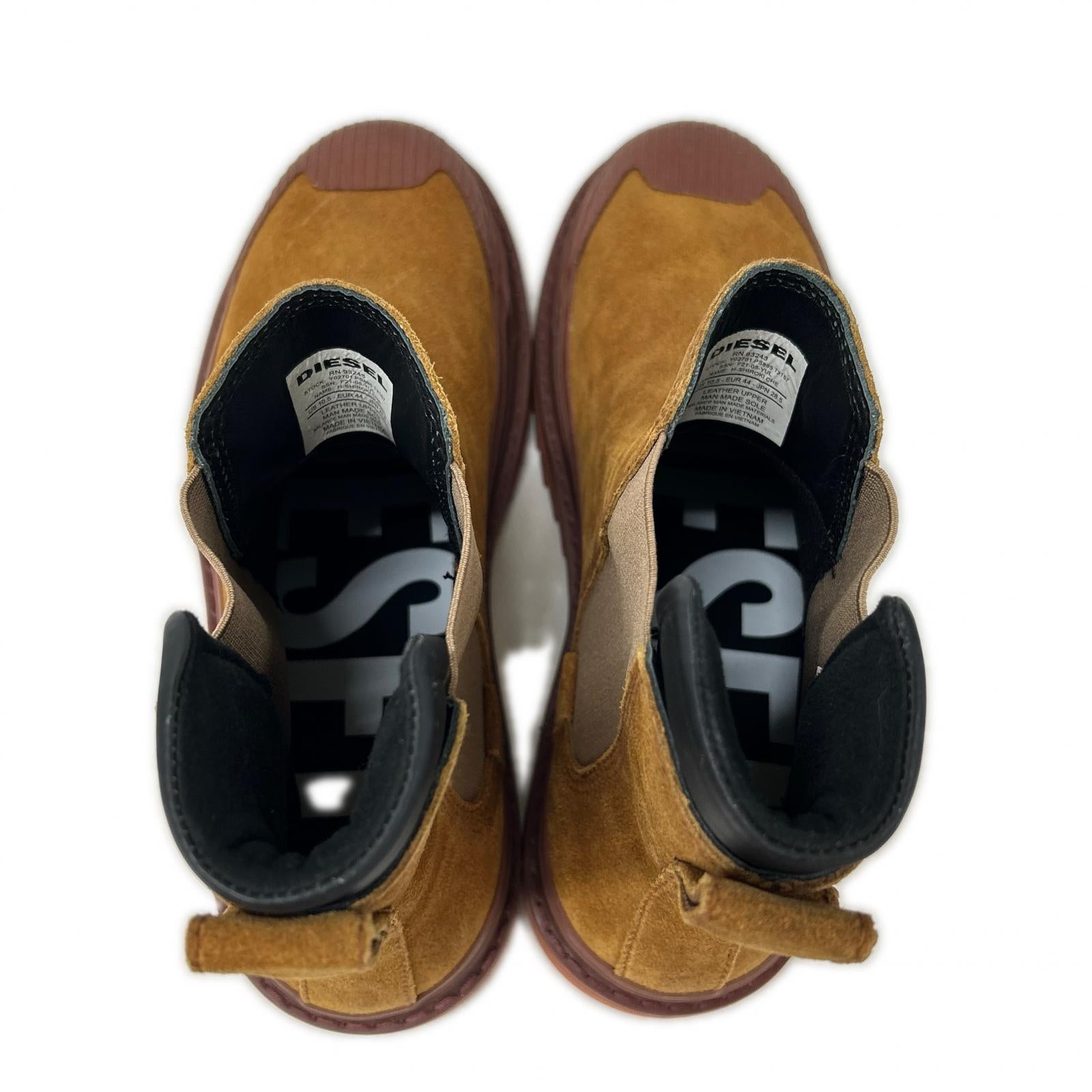 DIESEL ディーゼル 【新品】Y02701 PS895 T2157 H-SHIROKI CHE スエード サイドゴア ブーツ シューズ