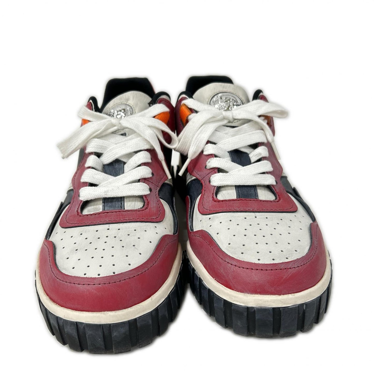 DIESEL ディーゼル レット×ブラック×ホワイト S-RUA LOW SK スニーカー シューズ