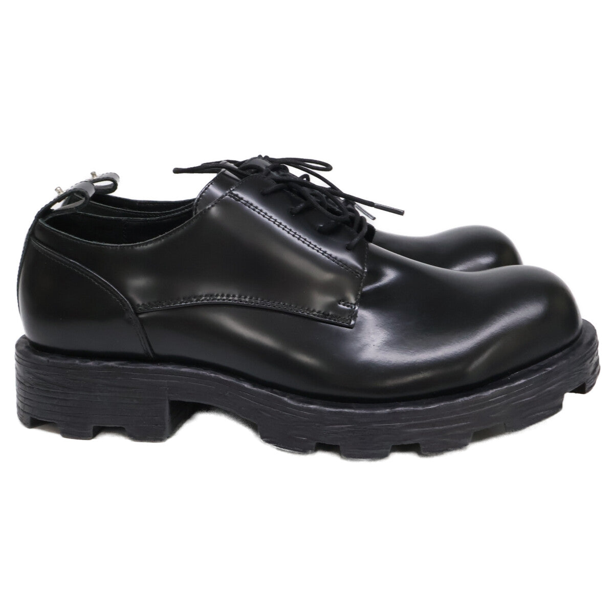 DIESEL [New] D-HAMMER SH Lace-Up Leather Shoes