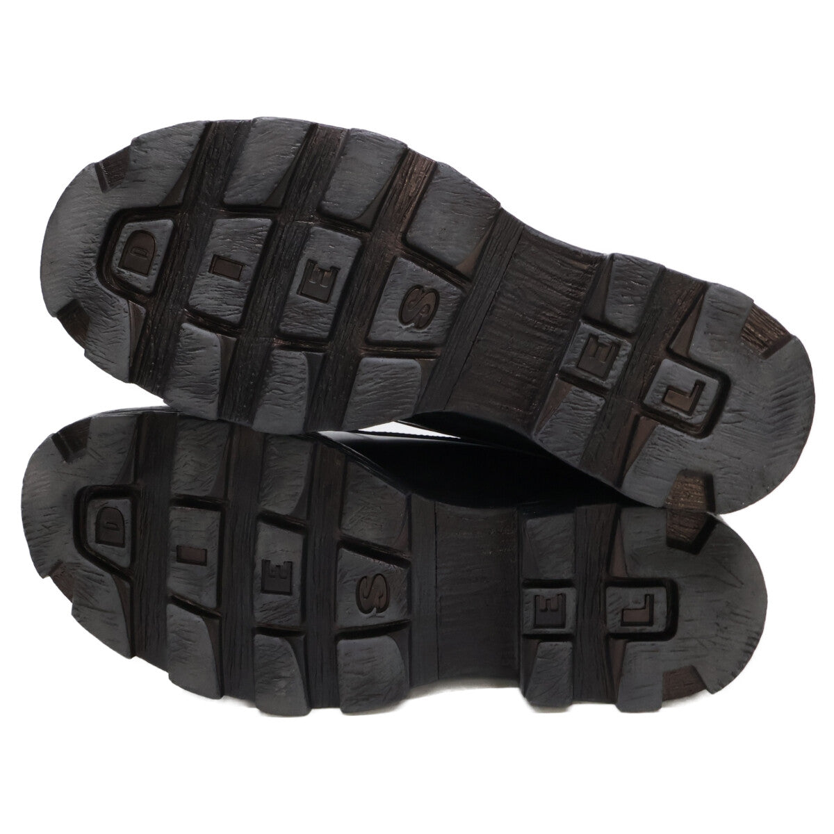 DIESEL [New] D-HAMMER SH Lace-Up Leather Shoes