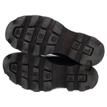 DIESEL [New] D-HAMMER SH Lace-Up Leather Shoes