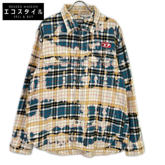 DIESEL ディーゼル マルチカラー フランネルシャツ トップス