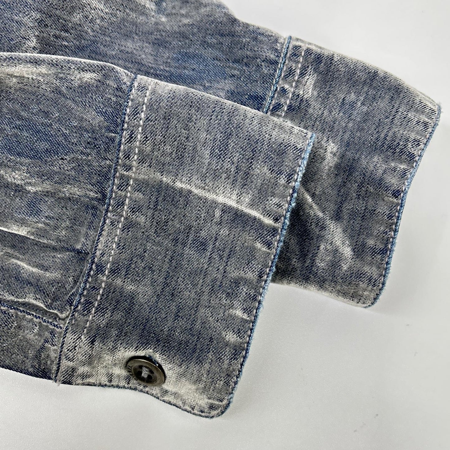 DIESEL ディーゼル デニムシャツ ペイズリー ベルベット トップス