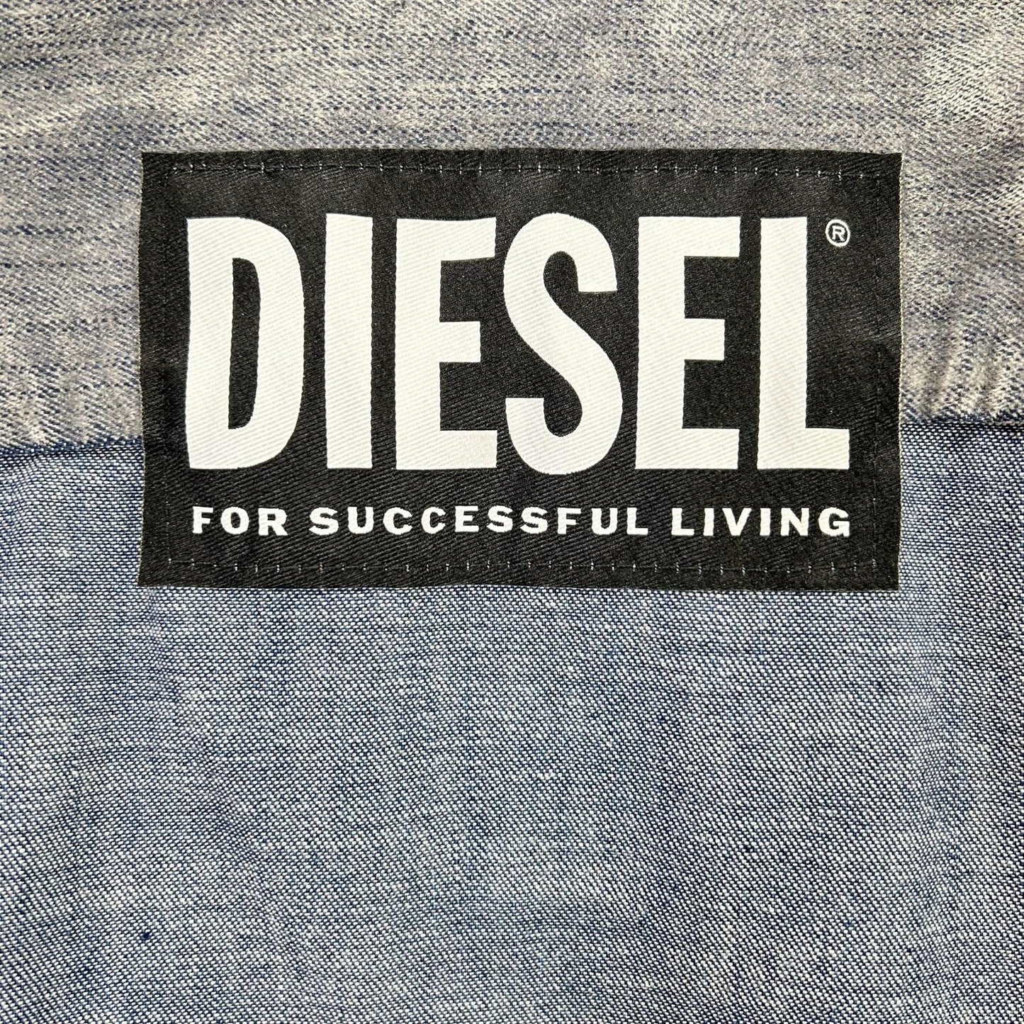 DIESEL ディーゼル デニムシャツ ペイズリー ベルベット トップス