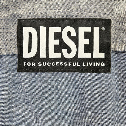 DIESEL ディーゼル デニムシャツ ペイズリー ベルベット トップス