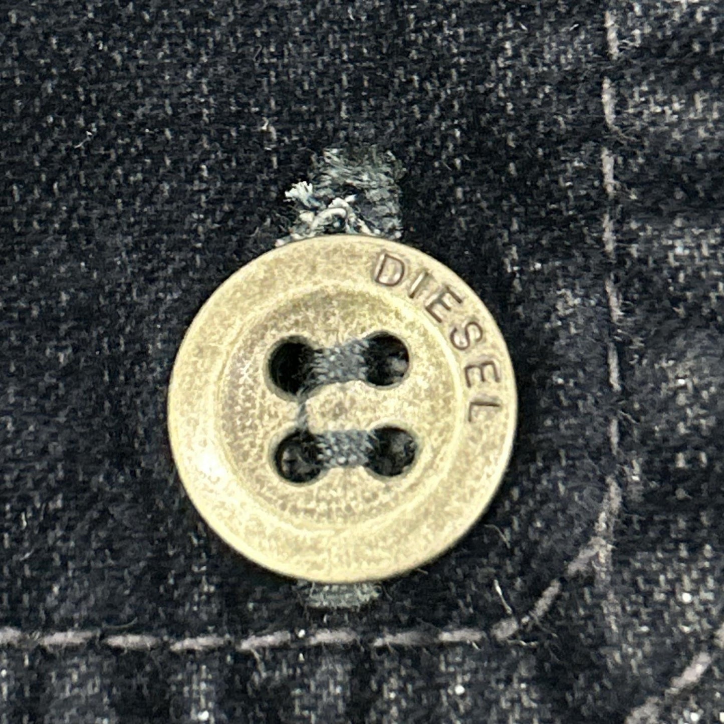 DIESEL ディーゼル ブラック デニムシャツ コーデュロイ ペイズリー ジャケット