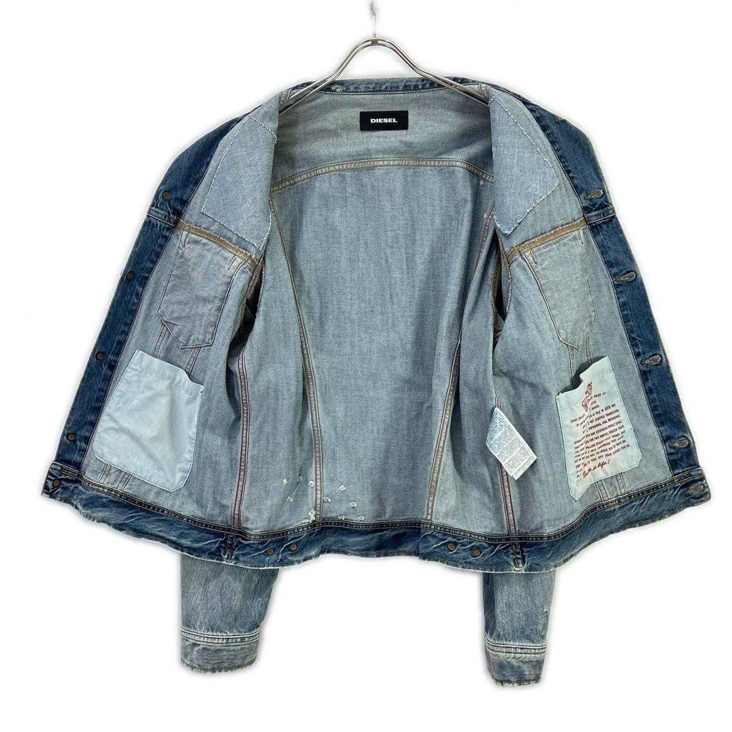 DIESEL ディーゼル ブルー デニムジャケット ジャケット