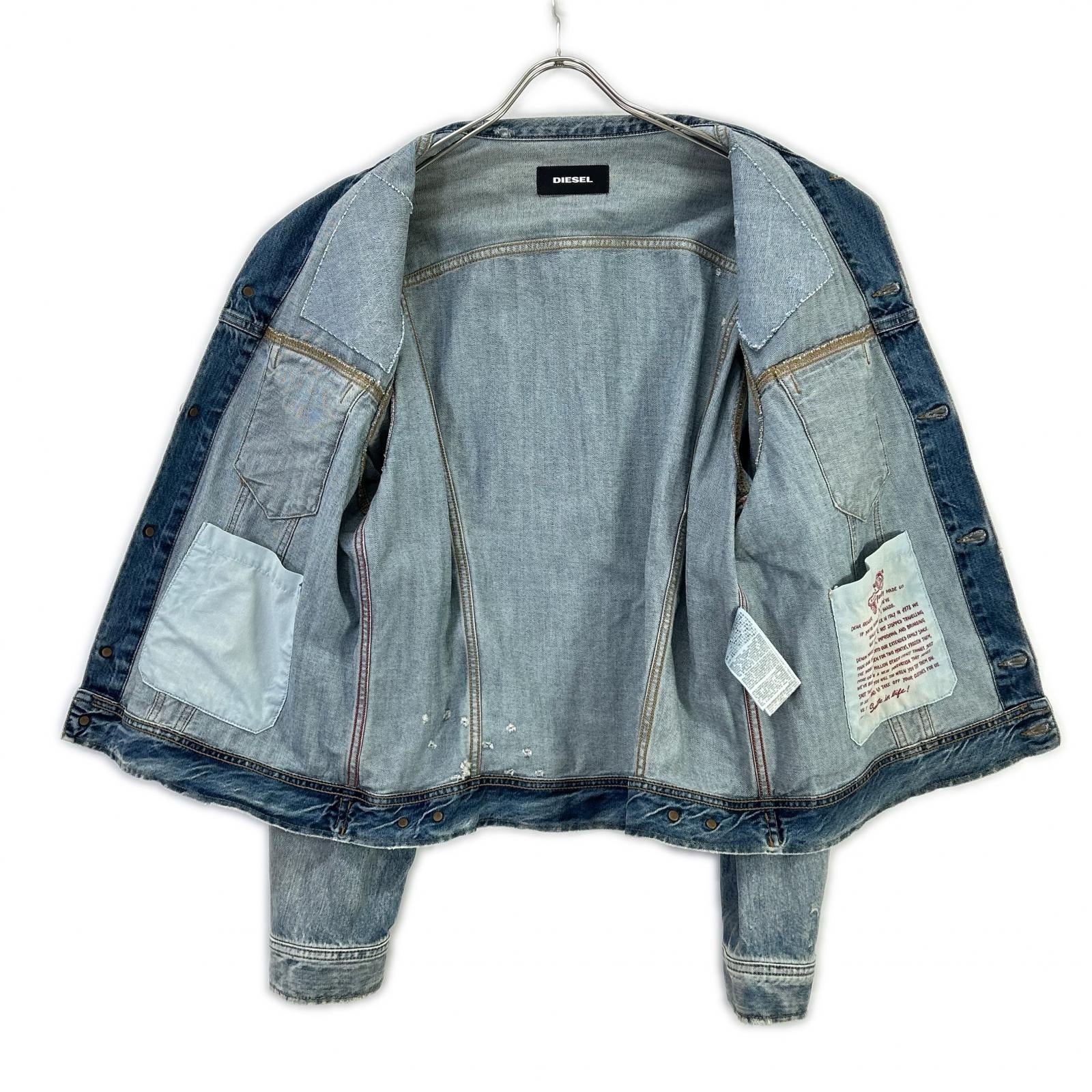 DIESEL ディーゼル ブルー デニムジャケット ジャケット