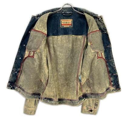 DIESEL ディーゼル デニムジャケット レッドスティッチ ジャケット