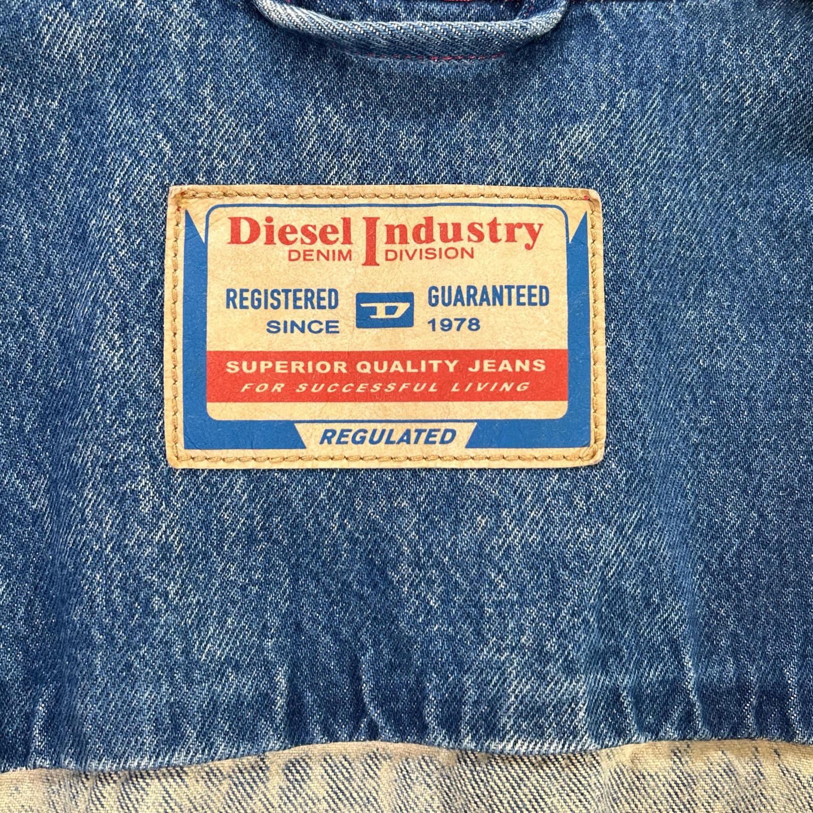 DIESEL ディーゼル デニムジャケット レッドスティッチ ジャケット