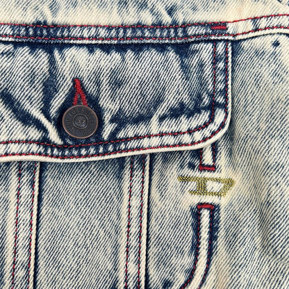 DIESEL ディーゼル デニムジャケット レッドスティッチ ジャケット