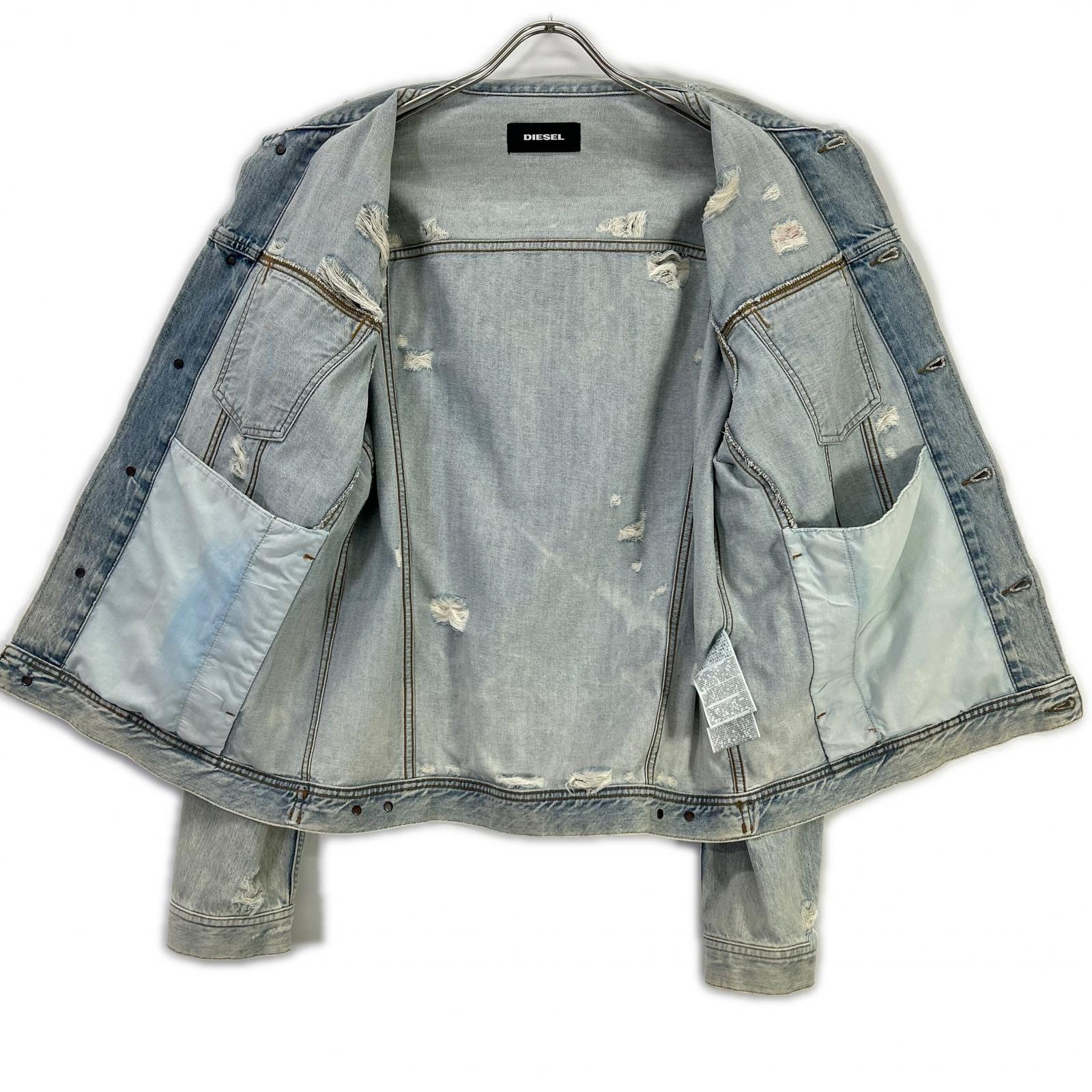 DIESEL ディーゼル デニムジャケット ダメージ加工 ジャケット