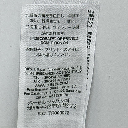 DIESEL ディーゼル ホワイト デニムジャケット ダメージ加工 ジャケット